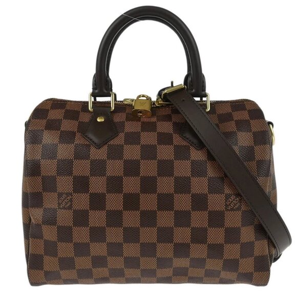 Louis Vuitton Damier Speedy Bandouliere 25 2way Handbag - Picture 1 of 10